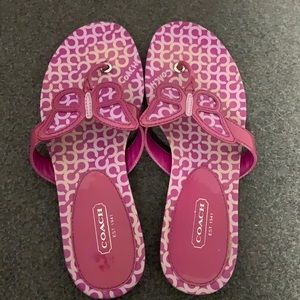 Coach Petra Sandals Thongs Flip Flops